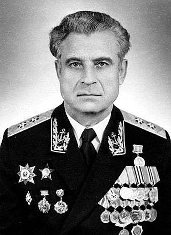 Vasili Alexandrovich Arkhipov, here Vice admiral of the Soviet Navy - Sputnik International
