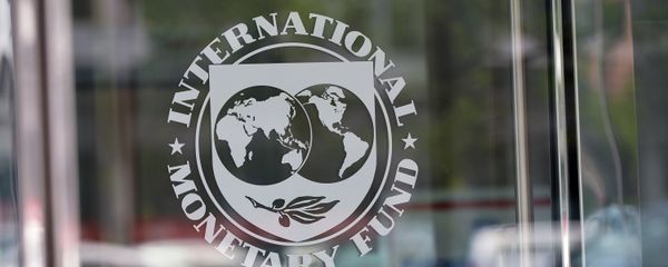 The seal of the International Monetary Fund is seen at the headquarters building in Washington, DC on July 5, 2015 The seal of the International Monetary Fund is seen at the headquarters building in Washington, DC on July 5, 2015 - Sputnik International