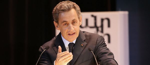 France's former President Nicolas Sarkozy gives speech to MGIMO University students - Sputnik International