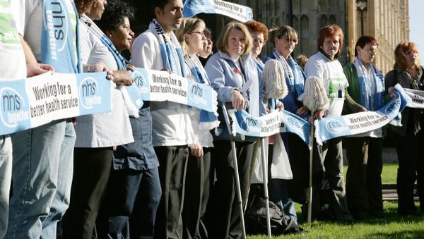 The NHS is the United Kingdom's publicly funded health care system. The NHS is the United Kingdom's publicly funded health care system. - Sputnik International