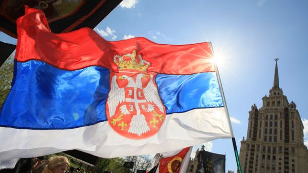 Serb March in support of Serbia's territorial integrity Serb March in support of Serbia's territorial integrity - Sputnik International