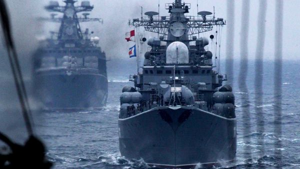 Russian Pacific Fleet warships. File photo Russian Pacific Fleet warships. File photo - Sputnik International