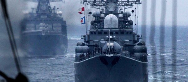 Russian Pacific Fleet warships. File photo - Sputnik International
