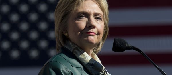 Democratic Presidential hopeful Hillary Clinton speaks during a campaign rally in Alexandria, Virginia on October 23, 2015 Democratic Presidential hopeful Hillary Clinton speaks during a campaign rally in Alexandria, Virginia on October 23, 2015 - Sputnik International