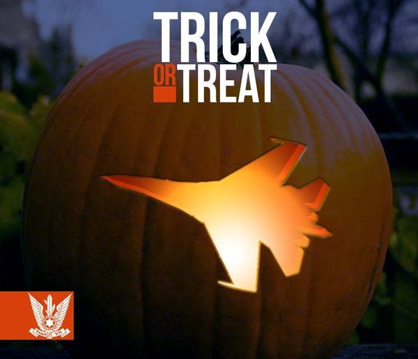 Pumpkin wishing everyone a Happy Halloween from the IAF - Sputnik International