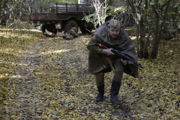 Russia's Martial Glory: Reenacting WWII Battle in Crimea - Sputnik International