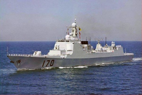Chinese destroyer Lanzhou - Sputnik International