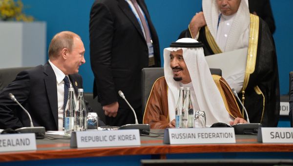 Russian President Vladimir Putin and Saudi King Salman bin Abdulaziz al-Saud (file) Russian President Vladimir Putin and Saudi King Salman bin Abdulaziz al-Saud (file) - Sputnik International