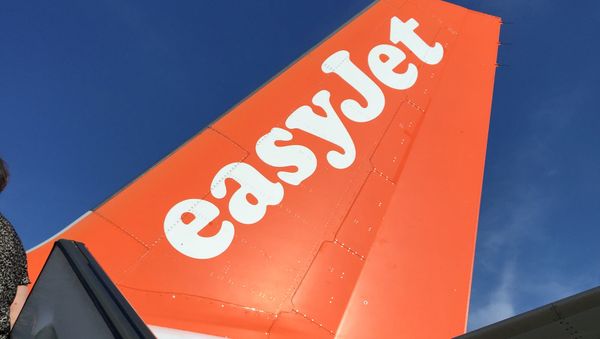An Airbus in British airline EasyJet livery is pictured on July 3, 2015 on the tarmac at the Lille-Lesquin airport, northern France. An Airbus in British airline EasyJet livery is pictured on July 3, 2015 on the tarmac at the Lille-Lesquin airport, northern France. - Sputnik International