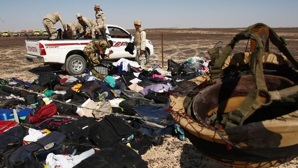 Airbus A321 crash site in Egypt Airbus A321 crash site in Egypt - Sputnik International