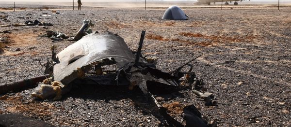 Airbus A321 crash site in Egypt - Sputnik International
