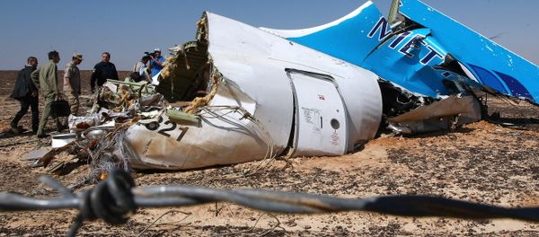 Airbus A321 crash site in Egypt - Sputnik International