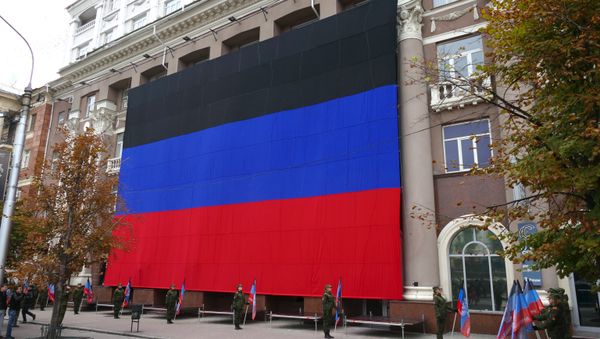 Flag Day celebrated in DPR - Sputnik International