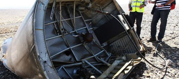 Airbus A321 crash site in Egypt Airbus A321 crash site in Egypt - Sputnik International