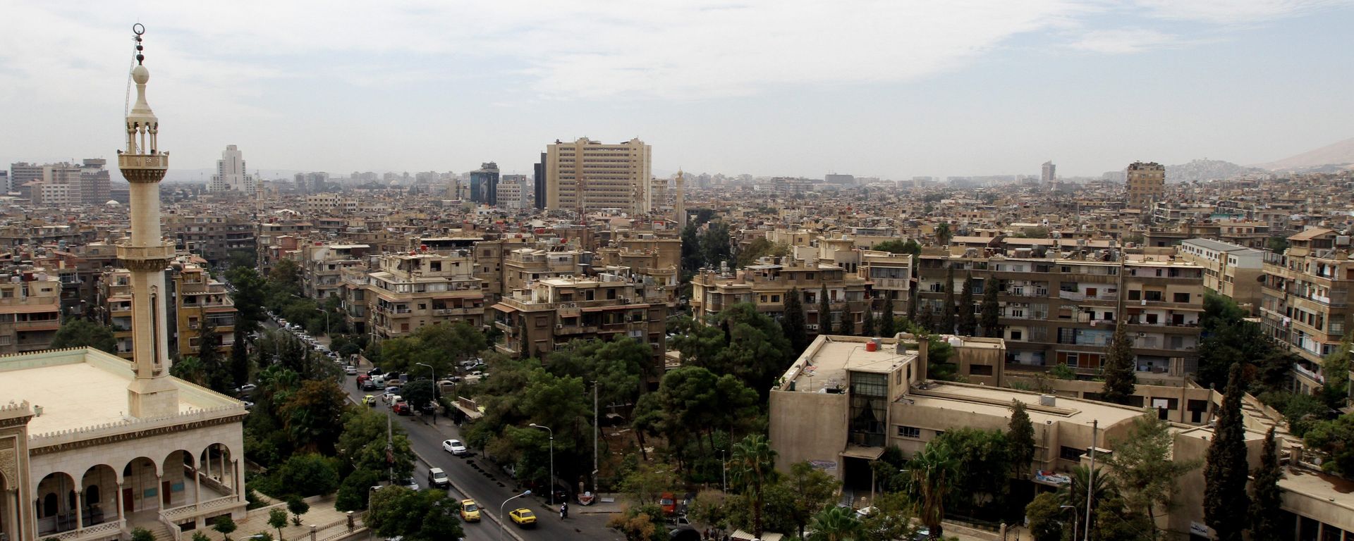 A general view shot taken on September 29, 2015, shows a neighbourhood in the Syrian capital Damascus - Sputnik International, 1920, 27.05.2023