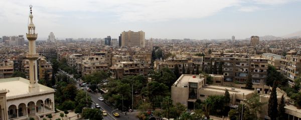 A general view shot taken on September 29, 2015, shows a neighbourhood in the Syrian capital Damascus A general view shot taken on September 29, 2015, shows a neighbourhood in the Syrian capital Damascus - Sputnik International