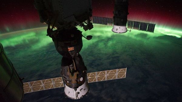 Aurora Australis Over New Zealand, Tasman Sea (NASA, International Space Station, 09/17/11) - Sputnik International