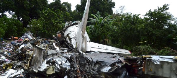 The scene of a cargo airplane that crashed after take-off near Juba Airport in South Sudan November 4, 2015 The scene of a cargo airplane that crashed after take-off near Juba Airport in South Sudan November 4, 2015 - Sputnik International