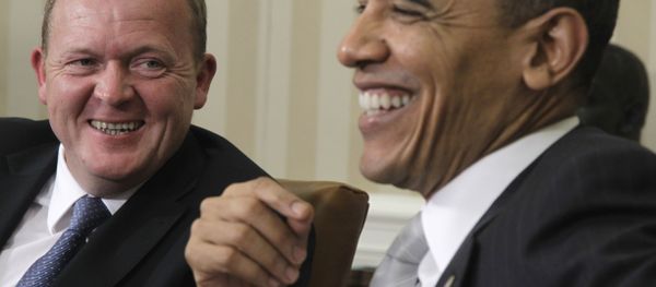 President Barack Obama meets with Danish Prime Minister Lars Lokke Rasmussen, Monday, March 14, 2011, in the Oval Office of the White House in Washington. - Sputnik International
