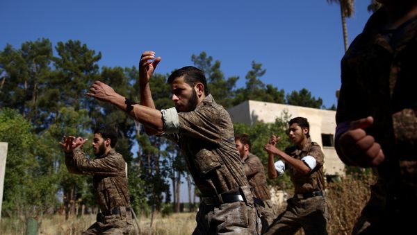Rebel fighters in Syria - Sputnik International