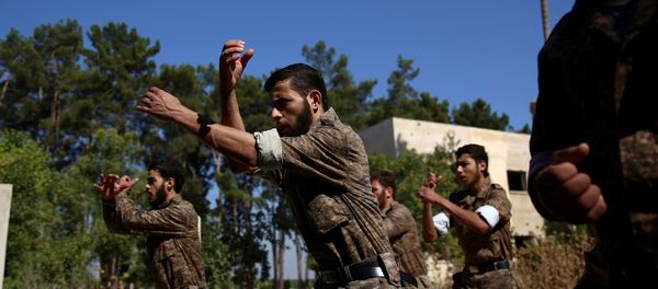 Rebel fighters in Syria Rebel fighters in Syria - Sputnik International
