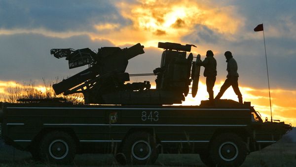 An Osa antiaircraft missile system - Sputnik International