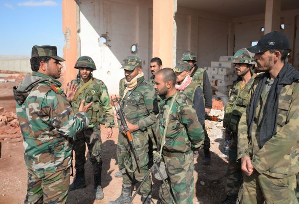 Fighting in Ruins for the Future: Syrian Soldiers on the Battlefield in Palmyra Fighting in Ruins for the Future: Syrian Soldiers on the Battlefield in Palmyra - Sputnik International