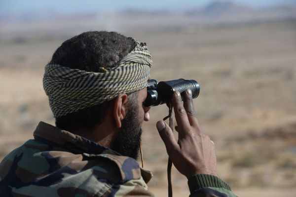 Fighting in Ruins for the Future: Syrian Soldiers on the Battlefield in Palmyra Fighting in Ruins for the Future: Syrian Soldiers on the Battlefield in Palmyra - Sputnik International