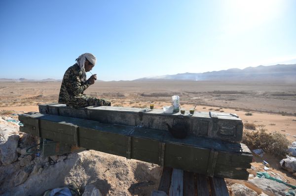 Fighting in Ruins for the Future: Syrian Soldiers on the Battlefield in Palmyra Fighting in Ruins for the Future: Syrian Soldiers on the Battlefield in Palmyra - Sputnik International