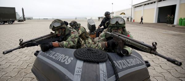 NATO soldiers participate in NATO Exercise Trident Juncture in Troia, near Setubal, Portugal November 5, 2015. - Sputnik International