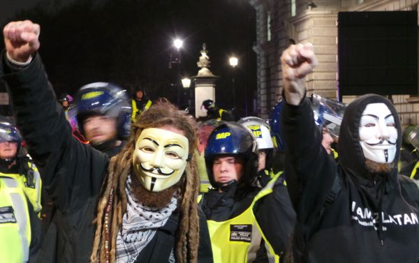 Million Mask March organized by Anonymous in central London on November 5, 2015. Million Mask March organized by Anonymous in central London on November 5, 2015. - Sputnik International