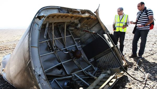 Airbus A321 crash site in Egypt Airbus A321 crash site in Egypt - Sputnik International