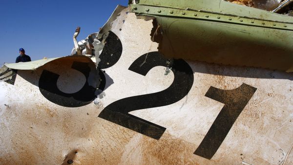 Russian Airbus A321 passenger airliner crash site in Egypt - Sputnik International