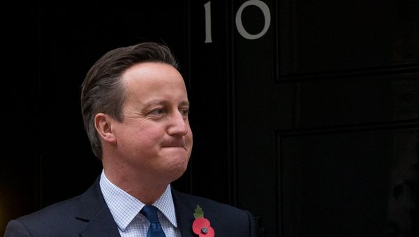 British Prime Minister David Cameron at 10 Downing Street in London, Tuesday, Nov. 3, 2015. British Prime Minister David Cameron at 10 Downing Street in London, Tuesday, Nov. 3, 2015. - Sputnik International