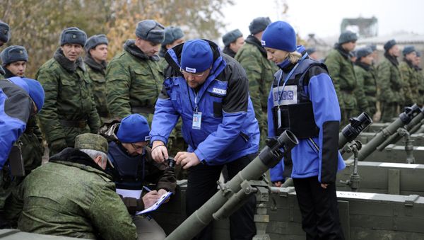 Completion of military technology withdrawal from Donetsk Republic - Sputnik International