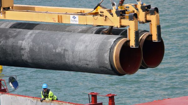 Construction of Nord Stream pipeline Construction of Nord Stream pipeline - Sputnik International