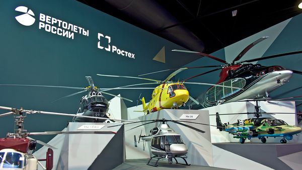 Russian Helicopters on MAKS-2015 Russian Helicopters on MAKS-2015 - Sputnik International