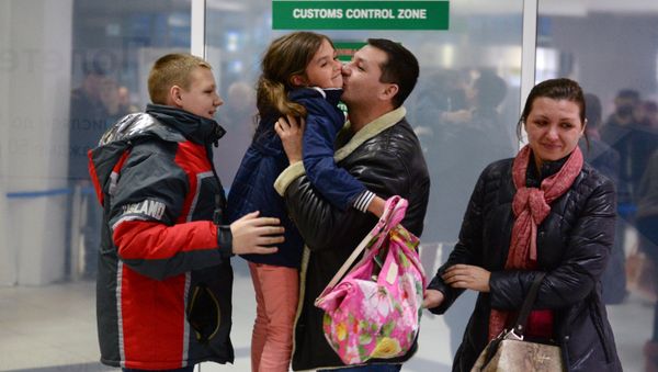 Tourists from Egypt come back to Novosibirsk Tourists from Egypt come back to Novosibirsk - Sputnik International