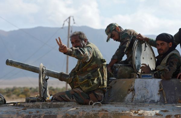 Syrian Army soldiers Syrian Army soldiers - Sputnik International