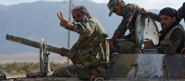 Syrian Army soldiers - Sputnik International