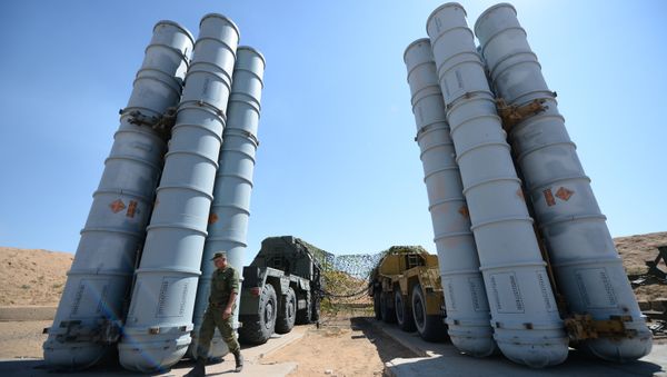 Military exercise involving S-300 surface-to-air missile systems - Sputnik International