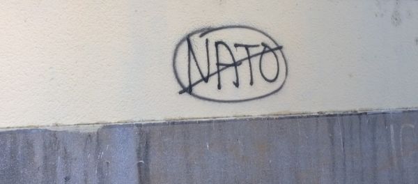 Anti-NATO graffiti in Montenegro - Sputnik International