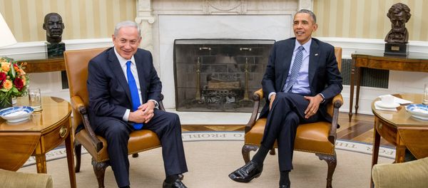President Barack Obama meets with Israeli Prime Minister Benjamin Netanyahu in the Oval Office of the White House in Washington, Monday, Nov. 9, 2015 - Sputnik International