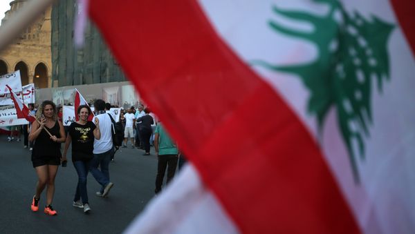 A Lebanese flag - Sputnik International