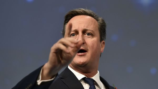 Britain's Prime Minister David Cameron Britain's Prime Minister David Cameron - Sputnik International