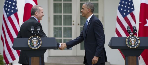 US President Barack Obama and Turkey's President Recep Tayyip Erdogan - Sputnik International