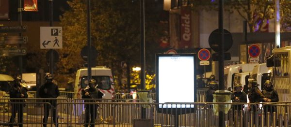 Police officers secure a street outside the Stade de France stadium after the international friendly soccer France against Germany, Friday, Nov. 13, 2015 in Saint Denis, outside Paris. Police officers secure a street outside the Stade de France stadium after the international friendly soccer France against Germany, Friday, Nov. 13, 2015 in Saint Denis, outside Paris. - Sputnik International
