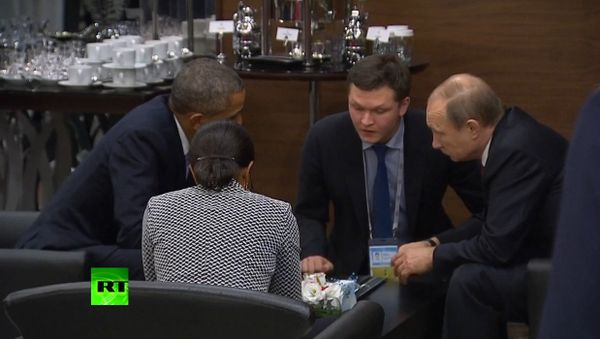 Putin & Obama hold talks on G20 sidelines Putin & Obama hold talks on G20 sidelines - Sputnik International