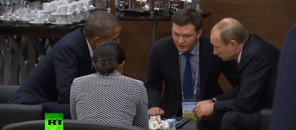 Putin & Obama hold talks on G20 sidelines Putin & Obama hold talks on G20 sidelines - Sputnik International