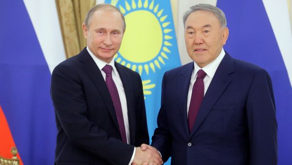 Russian President Vladimir Putin's visit to Kazakhstan Russian President Vladimir Putin's visit to Kazakhstan - Sputnik International